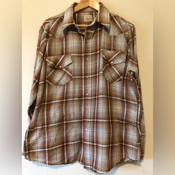 BigMac Other - BIGMAC PLAID SHIRT PEARL SNAPS SZ UNKNOWN